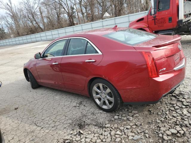 1G6AA5RXXD0136546 - 2013 CADILLAC ATS RED photo 2