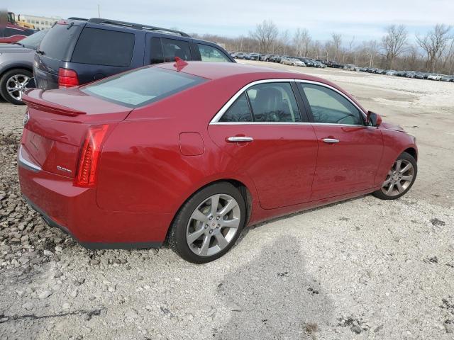 1G6AA5RXXD0136546 - 2013 CADILLAC ATS RED photo 3