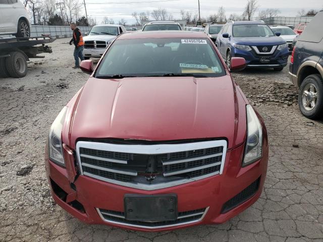 1G6AA5RXXD0136546 - 2013 CADILLAC ATS RED photo 5