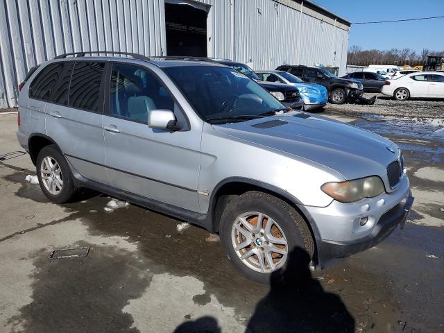 5UXFA135X4LU37785 - 2004 BMW X5 3.0I SILVER photo 4