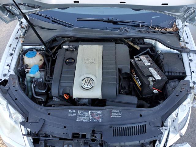 WVWFA71FX7V045074 - 2007 VOLKSWAGEN EOS 2.0T LUXURY SILVER photo 11