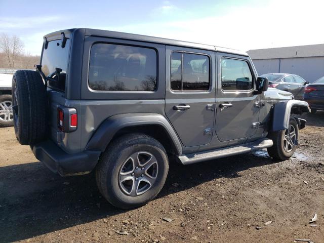 1C4HJXDGXPW615307 - 2023 JEEP WRANGLER SPORT GRAY photo 3