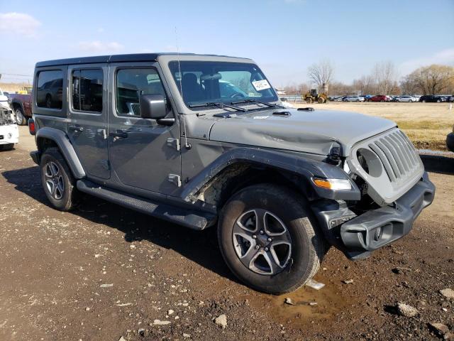 1C4HJXDGXPW615307 - 2023 JEEP WRANGLER SPORT GRAY photo 4