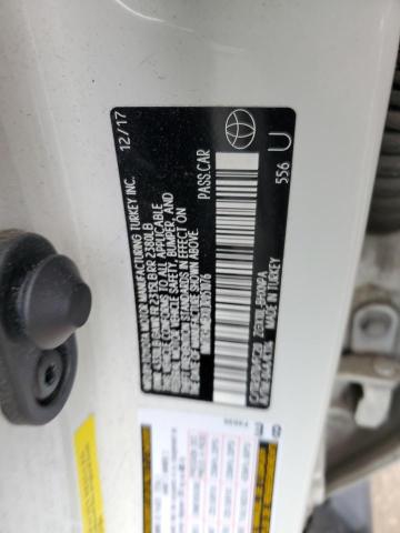 NMTKHMBX0JR051076 - 2018 TOYOTA C-HR XLE WHITE photo 12