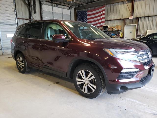 5FNYF6H54HB052944 - 2017 HONDA PILOT EXL MAROON photo 4