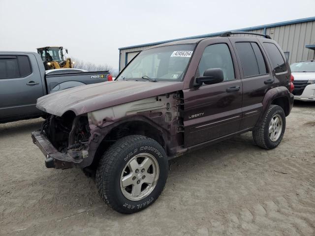 1J4GL58K84W235767 - 2004 JEEP LIBERTY LIMITED BURGUNDY photo 1