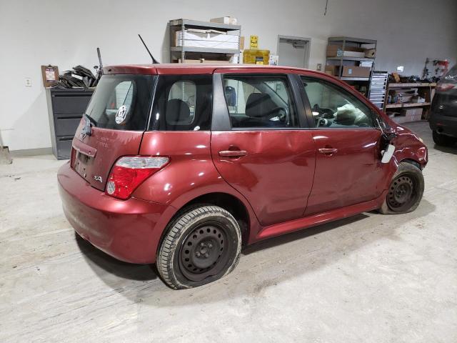 JTKKT624560171556 - 2006 TOYOTA SCION XA MAROON photo 3