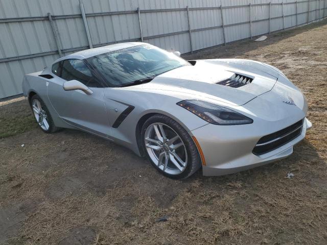1G1YB2D79K5112388 - 2019 CHEVROLET CORVETTE STINGRAY 1LT SILVER photo 4