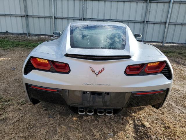 1G1YB2D79K5112388 - 2019 CHEVROLET CORVETTE STINGRAY 1LT SILVER photo 6