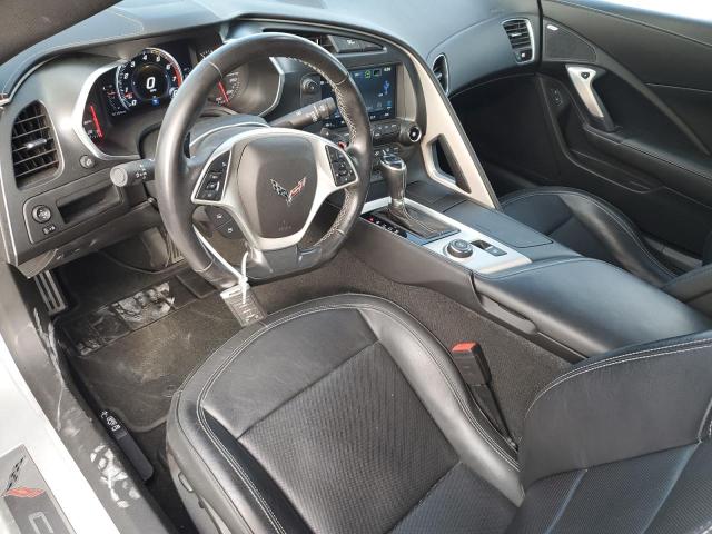 1G1YB2D79K5112388 - 2019 CHEVROLET CORVETTE STINGRAY 1LT SILVER photo 8