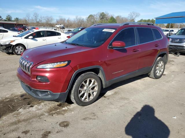 1C4PJLCS7GW201444 - 2016 JEEP CHEROKEE LATITUDE RED photo 1