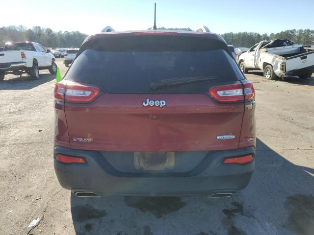 1C4PJLCS7GW201444 - 2016 JEEP CHEROKEE LATITUDE RED photo 6