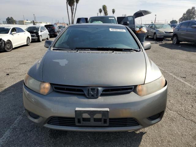 2HGFG12836H570689 - 2006 HONDA CIVIC EX GRAY photo 5