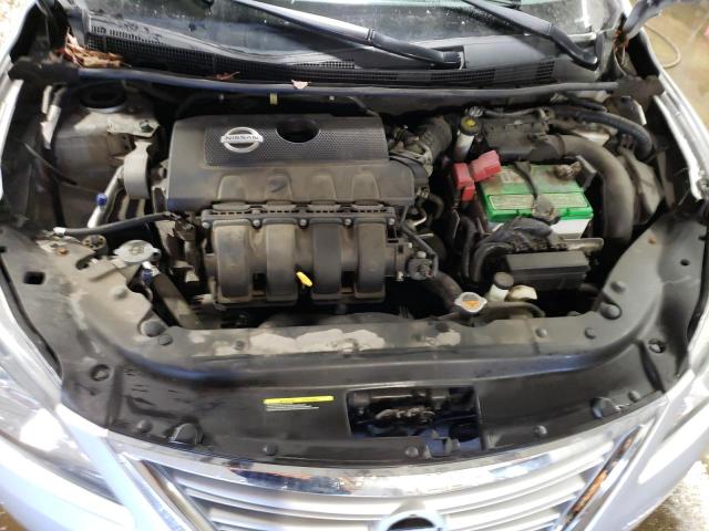 3N1AB7AP7FY232535 - 2015 NISSAN SENTRA S SILVER photo 11