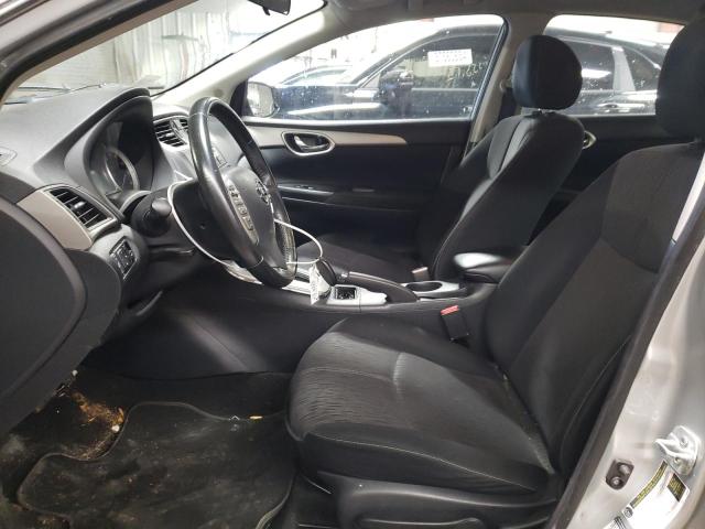 3N1AB7AP7FY232535 - 2015 NISSAN SENTRA S SILVER photo 7