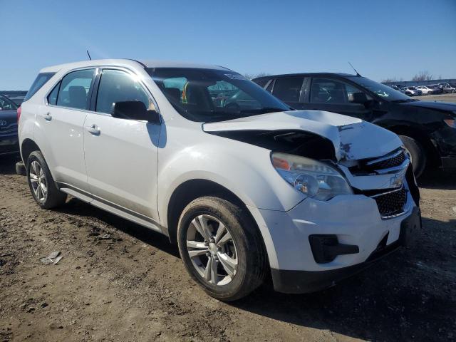 2GNFLEEK5F6151903 - 2015 CHEVROLET EQUINOX LS WHITE photo 4