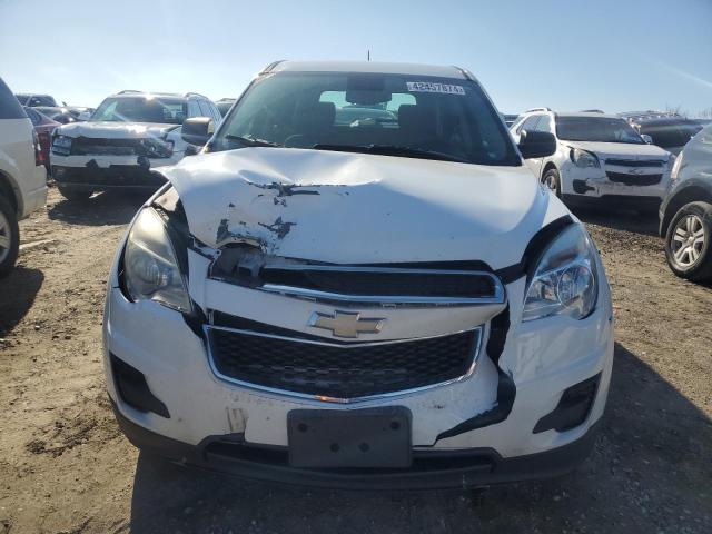 2GNFLEEK5F6151903 - 2015 CHEVROLET EQUINOX LS WHITE photo 5