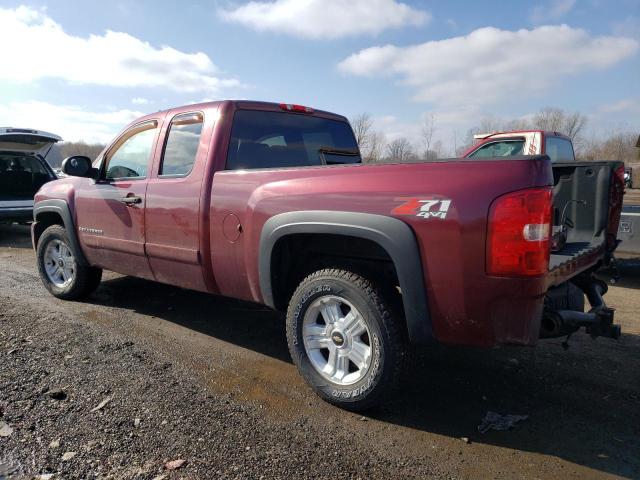 2GCEK19J281210651 - 2008 CHEVROLET silverado K1500 MAROON photo 2