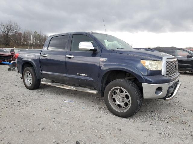 5TFDW5F17BX209470 - 2011 TOYOTA TUNDRA CREWMAX SR5 BLUE photo 4