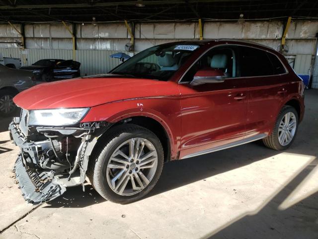 WA1BNAFY6J2225973 - 2018 AUDI Q5 PREMIUM PLUS RED photo 1