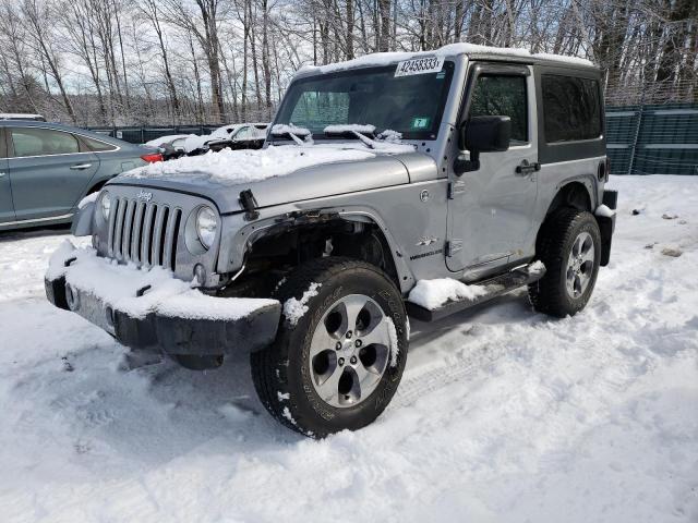 1C4AJWBG5GL112882 - 2016 JEEP WRANGLER SAHARA SILVER photo 1