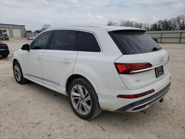 WA1AXAF76MD028310 - 2021 AUDI Q7 PREMIUM WHITE photo 2