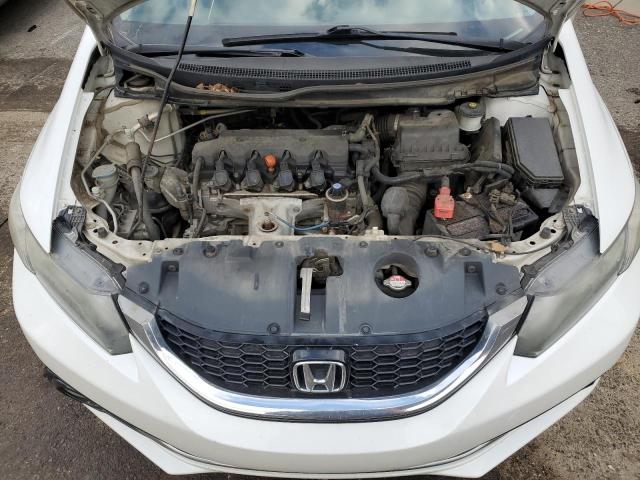 19XFB2F92EE009352 - 2014 HONDA CIVIC EXL WHITE photo 11