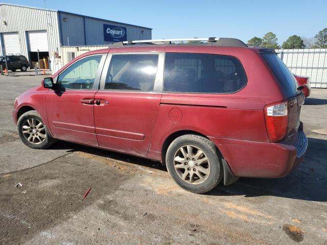 KNDMB233476173573 - 2007 KIA SEDONA EX MAROON photo 2