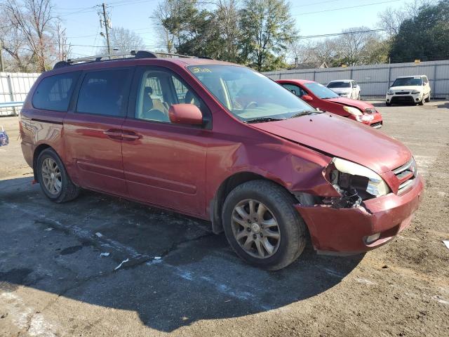 KNDMB233476173573 - 2007 KIA SEDONA EX MAROON photo 4