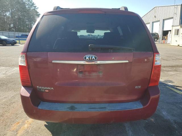 KNDMB233476173573 - 2007 KIA SEDONA EX MAROON photo 6