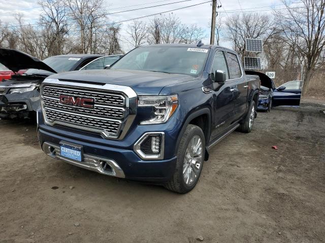 3GTU9FEL6MG108668 - 2021 GMC SIERRA K1500 DENALI BLUE photo 1