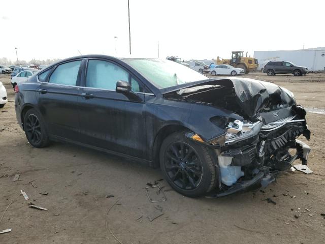 3FA6P0H79HR162699 - 2017 FORD FUSION SE BLACK photo 4