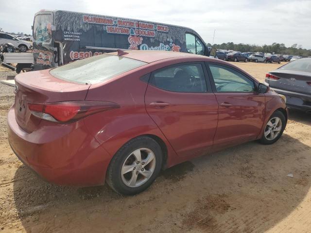 5NPDH4AE5FH558059 - 2015 HYUNDAI ELANTRA SE RED photo 3