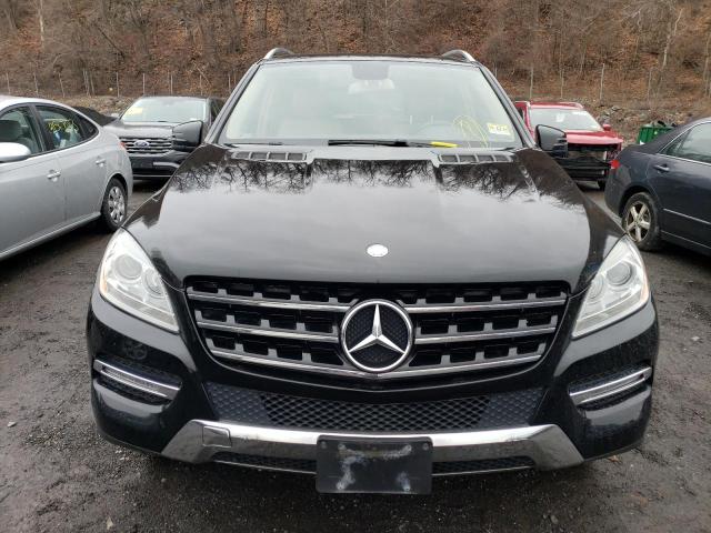 4JGDA5HB8DA163668 - 2013 MERCEDES-BENZ ML 350 4MATIC BLACK photo 5