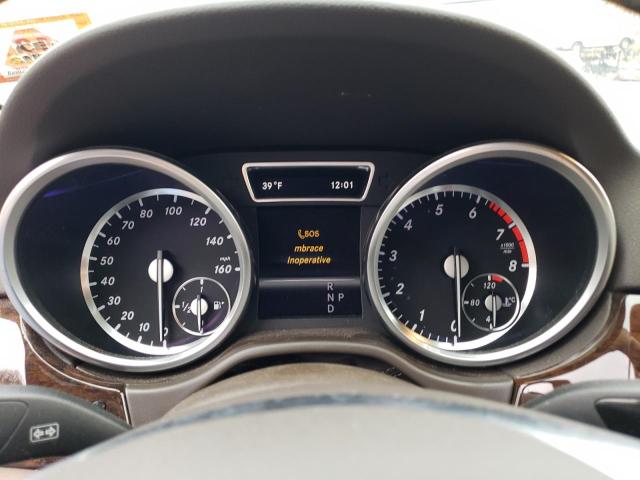 4JGDA5HB8DA163668 - 2013 MERCEDES-BENZ ML 350 4MATIC BLACK photo 9