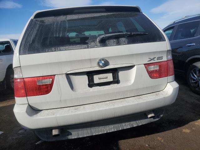5UXFA13575LY00545 - 2005 BMW X5 3.0I WHITE photo 6