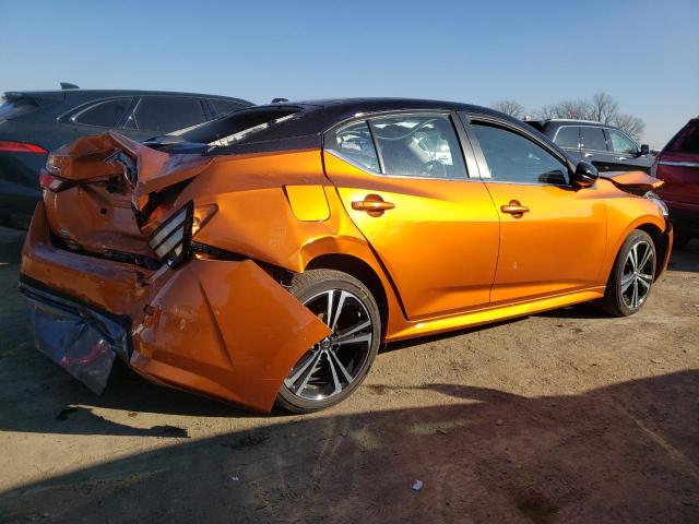 3N1AB8DV3NY286462 - 2022 NISSAN SENTRA SR ORANGE photo 3