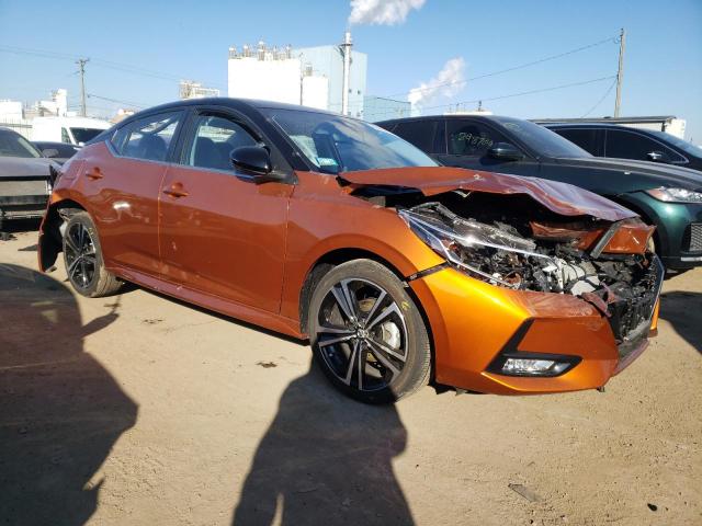 3N1AB8DV3NY286462 - 2022 NISSAN SENTRA SR ORANGE photo 4