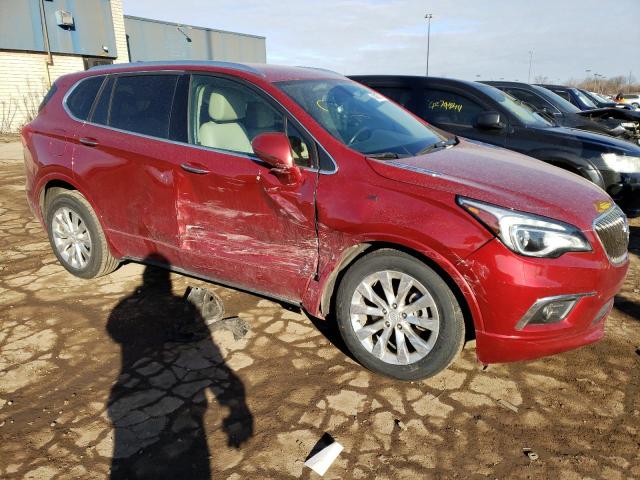 LRBFXDSA1HD149166 - 2017 BUICK ENVISION ESSENCE Կարմիր լուսանկար 4