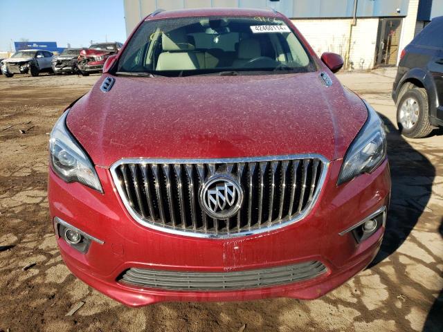 LRBFXDSA1HD149166 - 2017 BUICK ENVISION ESSENCE Կարմիր լուսանկար 5