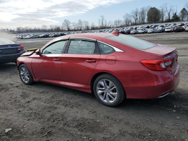 1HGCV1F15JA050295 - 2018 HONDA ACCORD LX RED photo 2