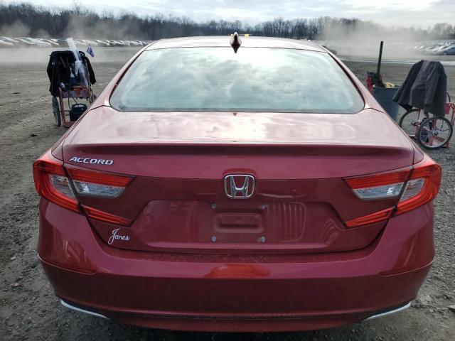 1HGCV1F15JA050295 - 2018 HONDA ACCORD LX RED photo 6