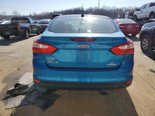 1FADP3F29EL389014 - 2014 FORD FOCUS SE BLUE photo 6