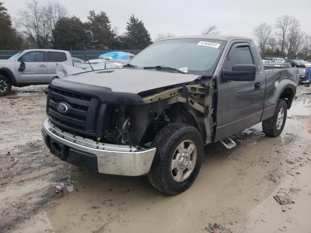 1FTMF1CW7AFC83548 - 2010 FORD F150 GRAY photo 1