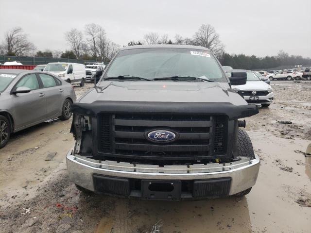 1FTMF1CW7AFC83548 - 2010 FORD F150 GRAY photo 5