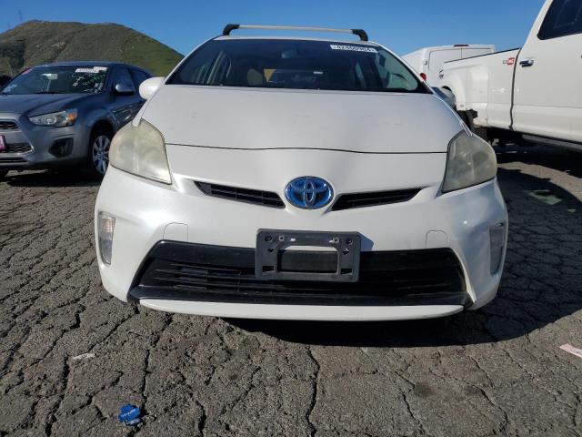 JTDKN3DU4C5385465 - 2012 TOYOTA PRIUS WHITE photo 5