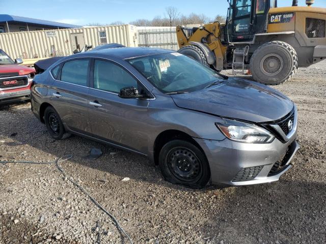 3N1AB7APXKY433582 - 2019 NISSAN SENTRA S GRAY photo 4