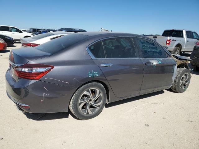 1HGCR2F33GA148844 - 2016 HONDA ACCORD LX GRAY photo 3