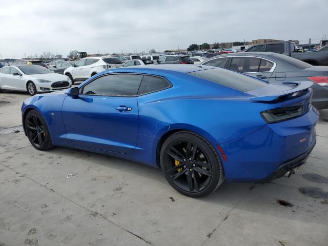 1G1FH1R74G0185679 - 2016 CHEVROLET CAMARO SS BLUE photo 2