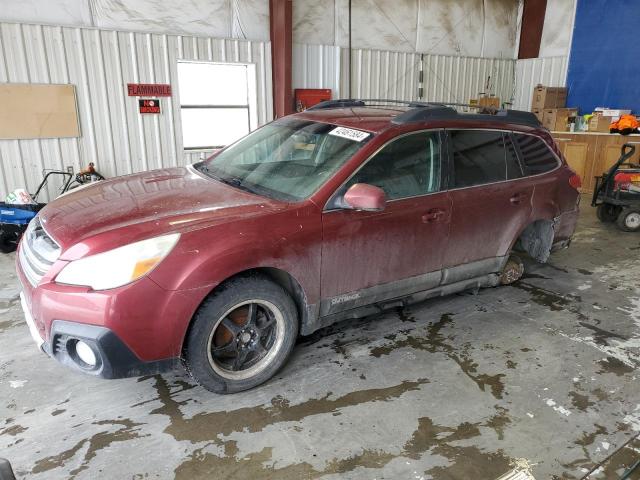 4S4BRCJC3D3205708 - 2013 SUBARU OUTBACK 2.5I LIMITED BURGUNDY photo 1